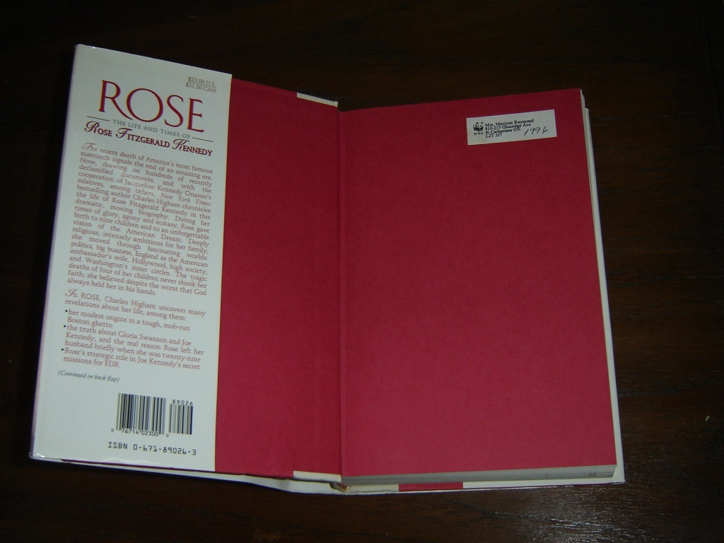 Rose : The Life and Times of Rose Fitzgerald Kennedy