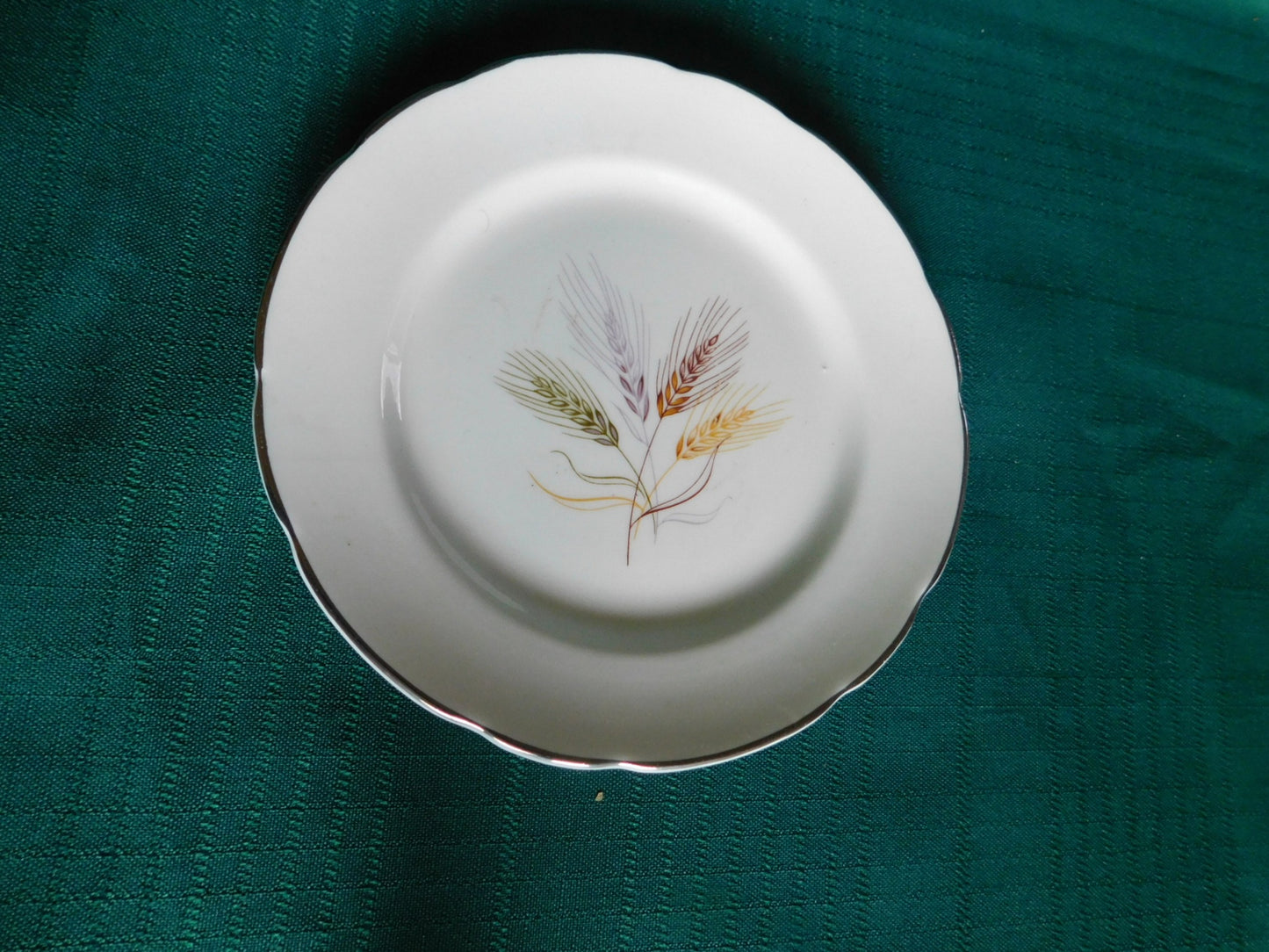 Maydar bone china wheat pattern bread butter plates NMC