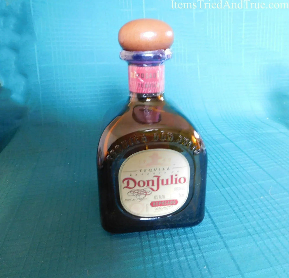 Don Julio Tequila bottle 750 ml 04 empty man cave bar d??cor