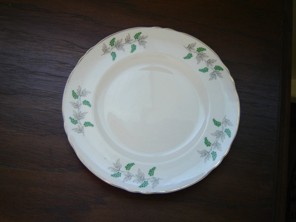 Crown Staffordshire grape vine salad plate - Items Tried And True