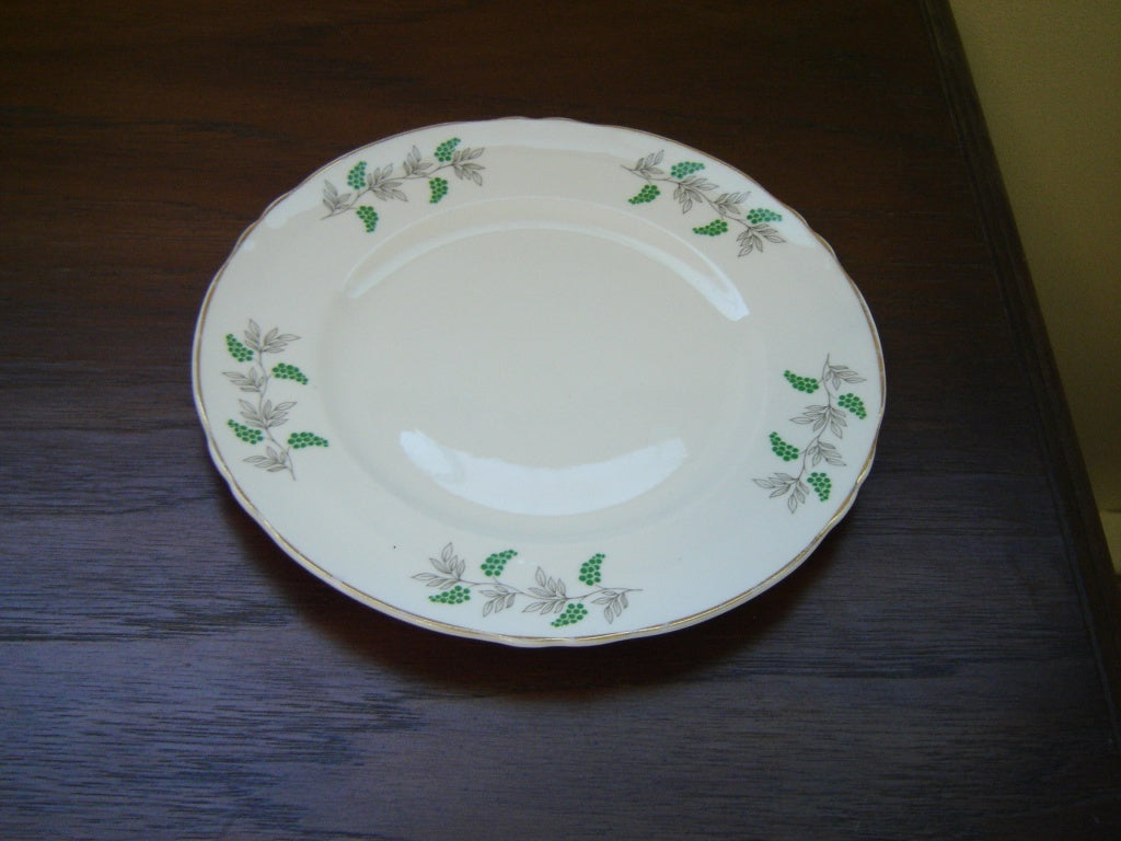 Crown Staffordshire grape vine salad plate - Items Tried And True