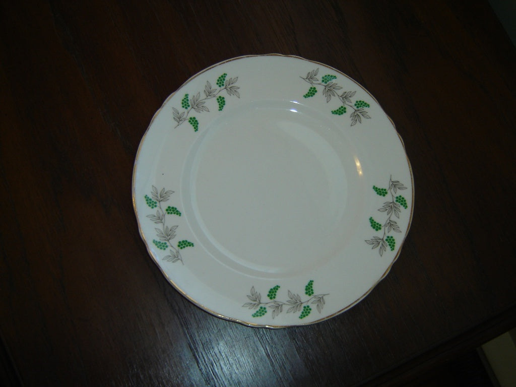 Crown Staffordshire grape vine salad plate - Items Tried And True