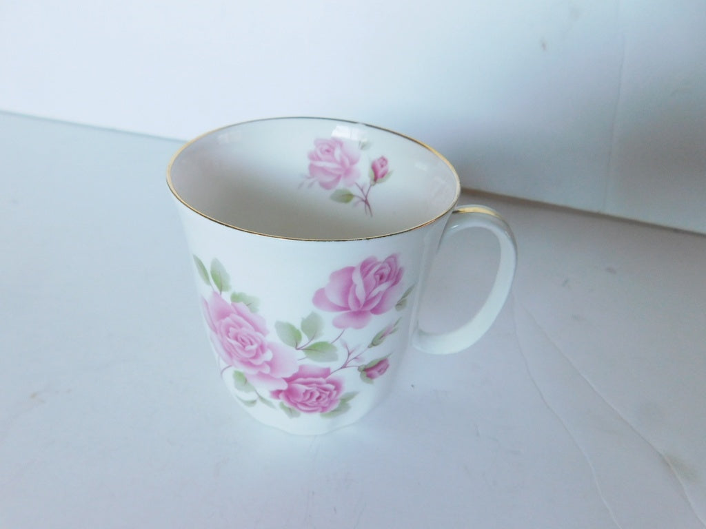 Springfield pink Roses mug VGU