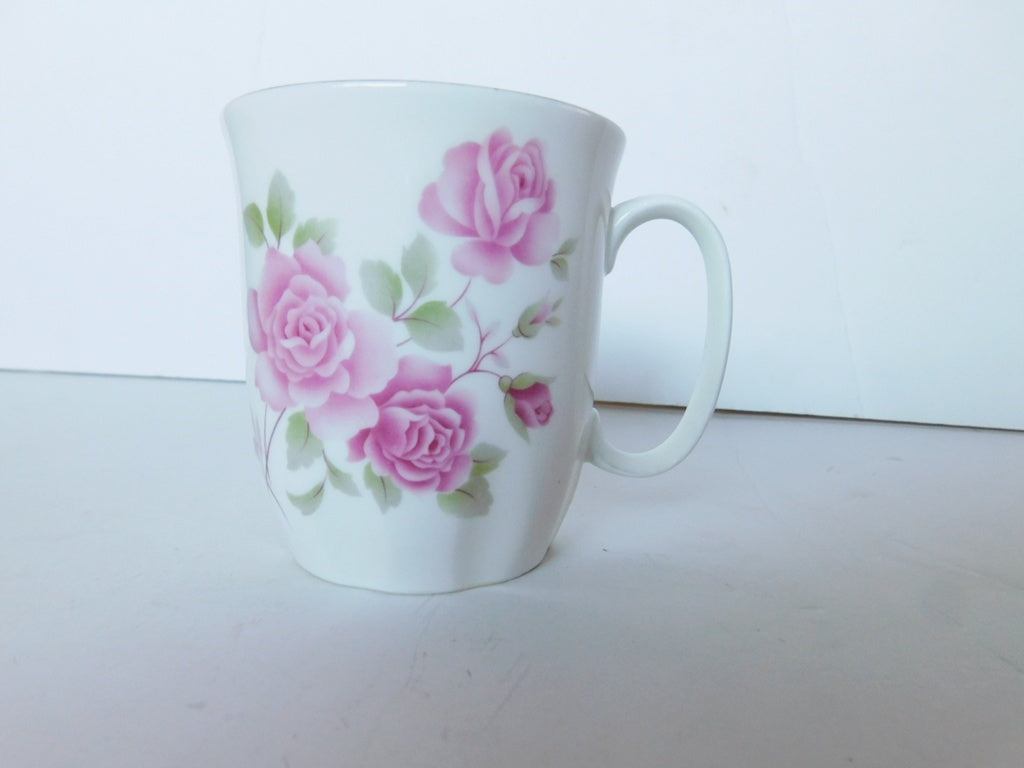 Springfield pink Roses mug VGU