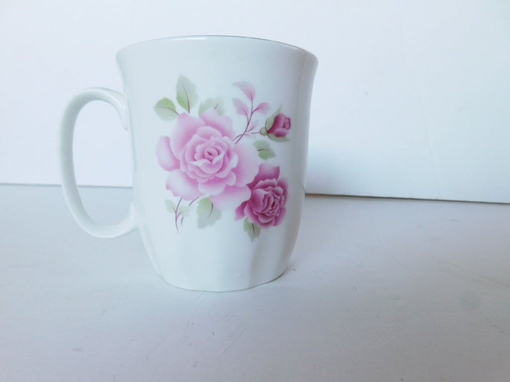 Springfield pink Roses mug VGU