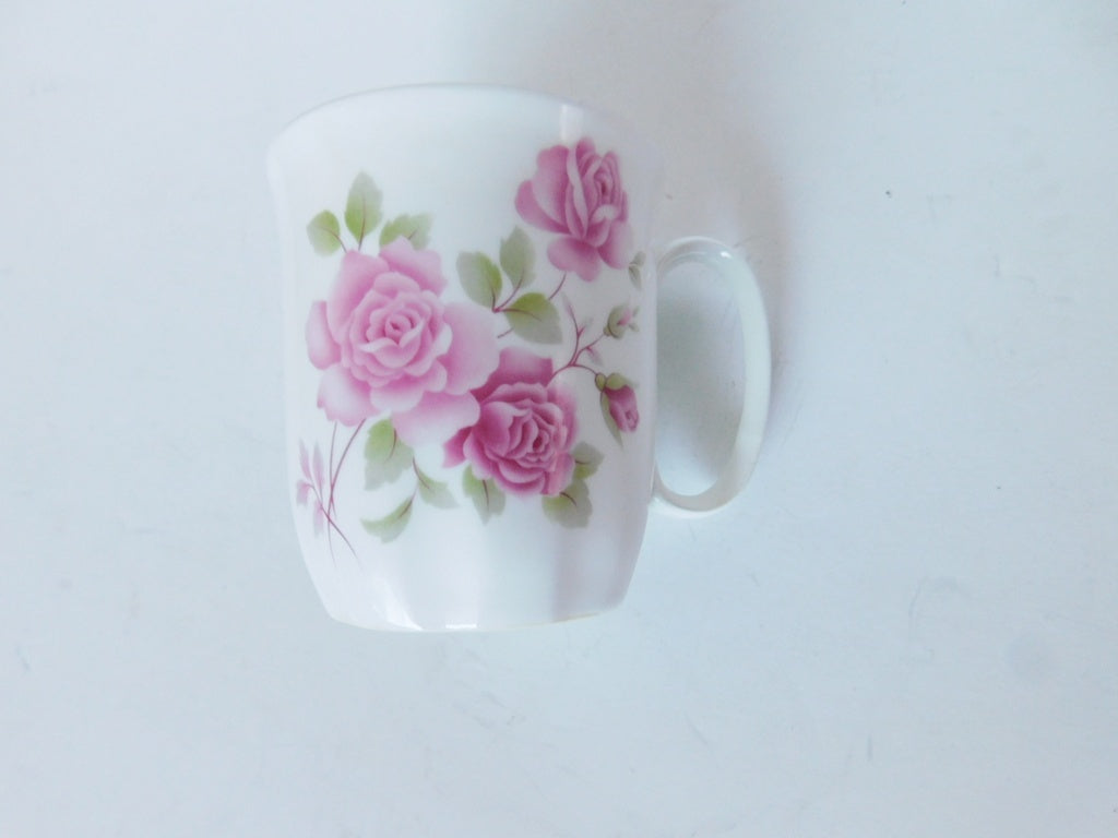 Springfield pink Roses mug VGU