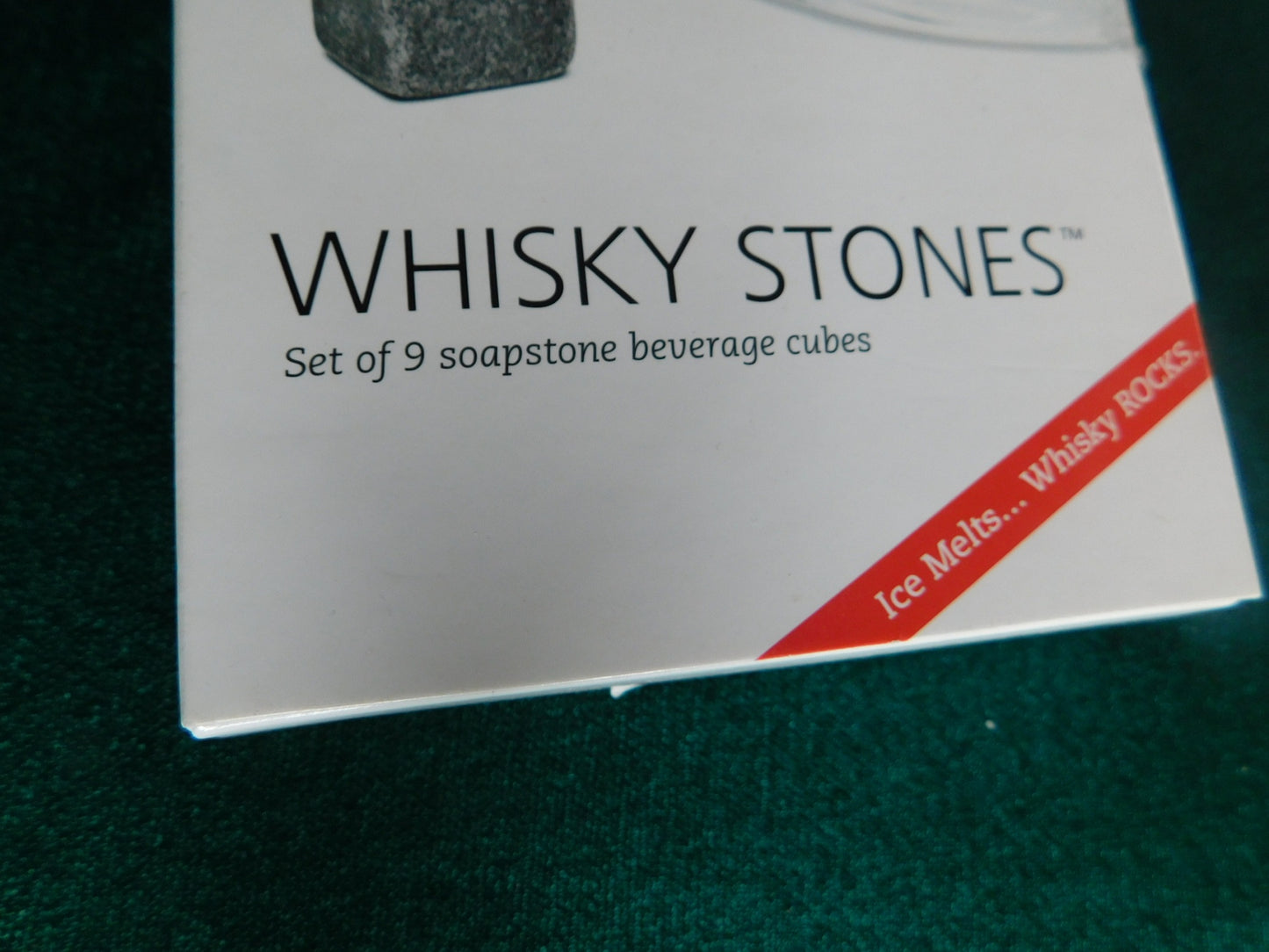 Teroforma Whiskey stones new in package