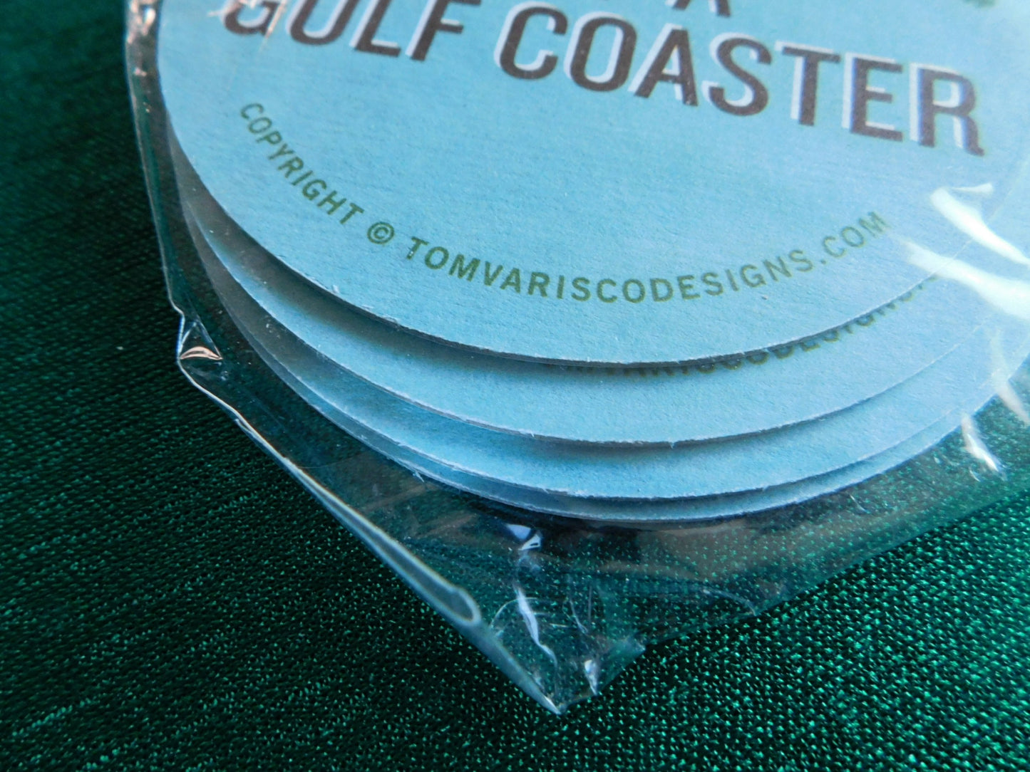 4 piece Gulf Coaster coasters new in sealed package