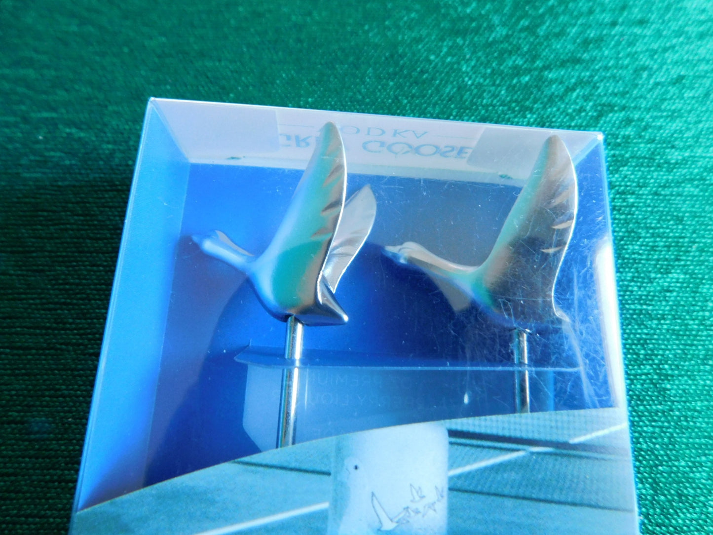 Pair of Grey Goose cocktail garnish picks new in sealed package