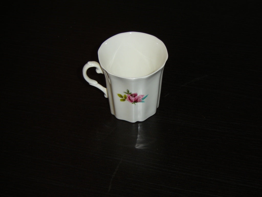 Royal Grafton pink white yellow flower mug mint condition - Items Tried And True