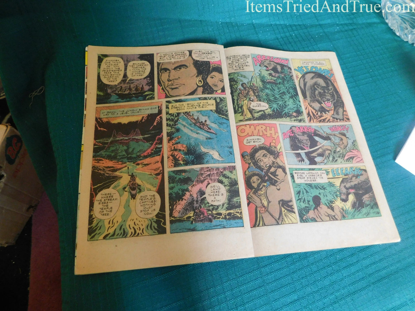 Brothers of the Spear comic April 1975 GUC