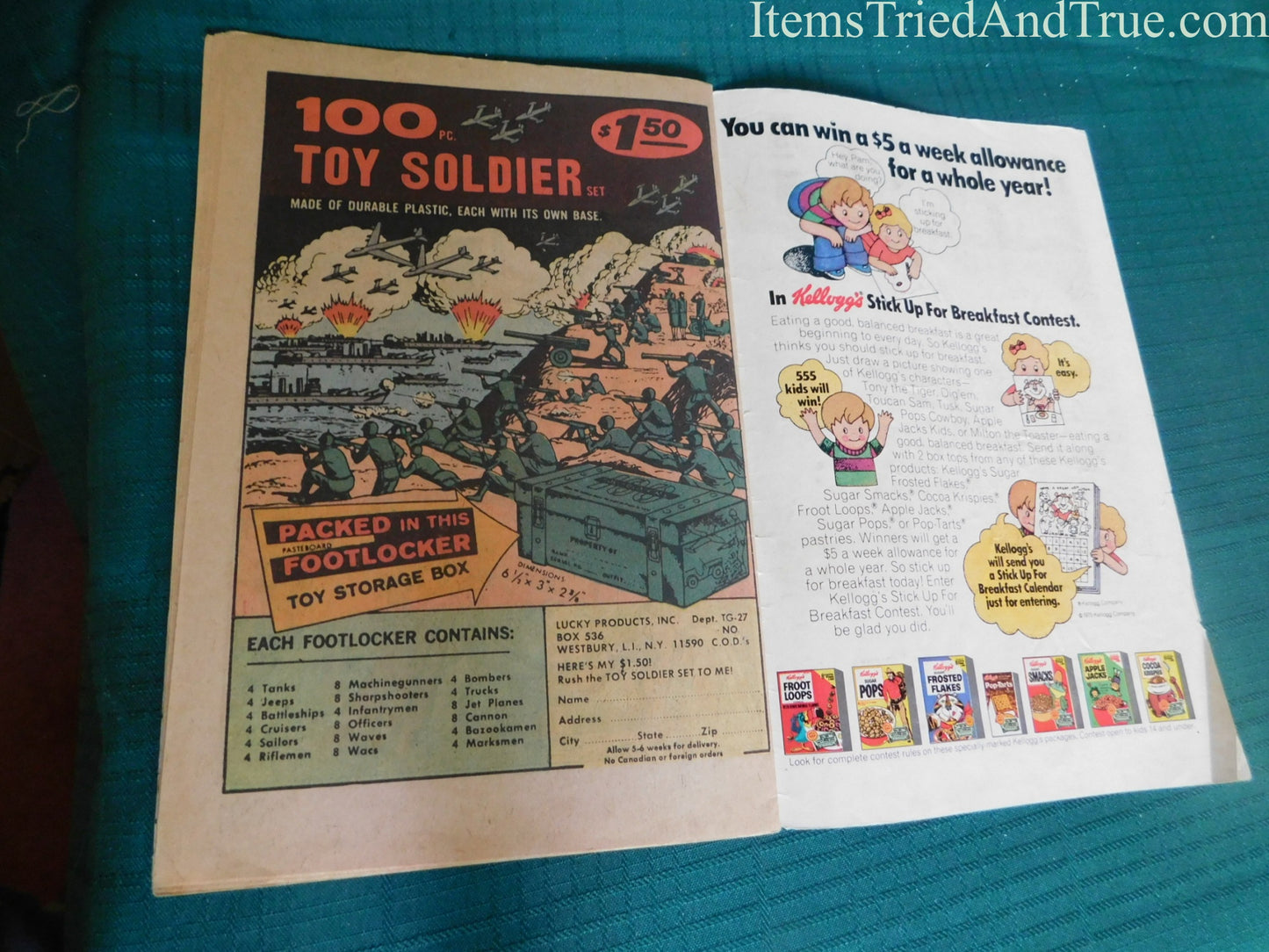 Brothers of the Spear comic April 1975 GUC