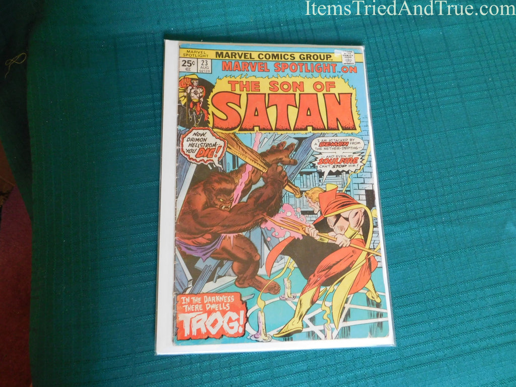 Marvel Son of Satan comic August 1975 GUC