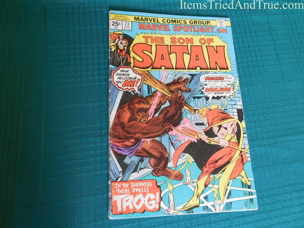 Marvel Son of Satan comic August 1975 GUC