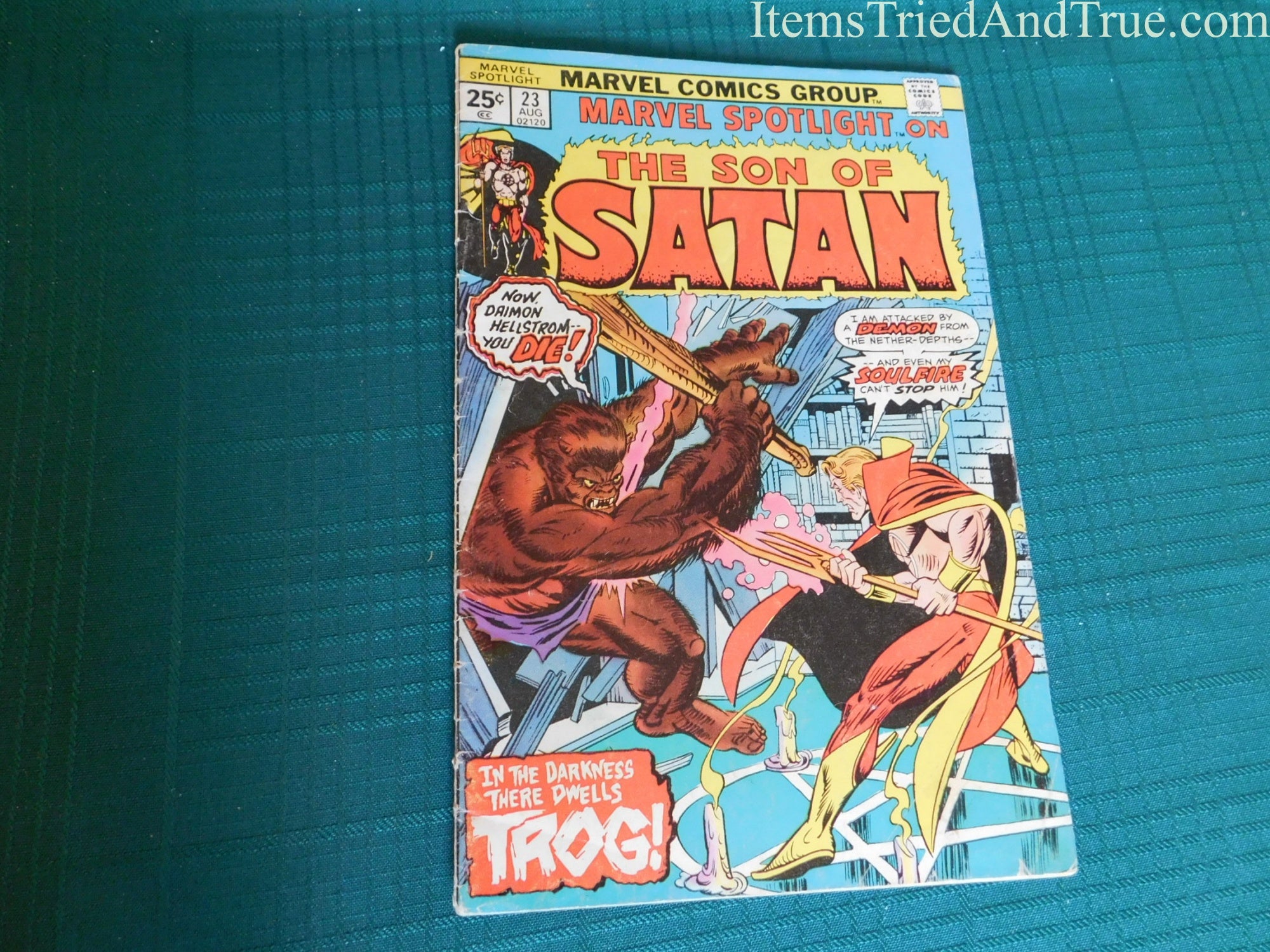 Marvel Son of Satan comic August 1975 GUC