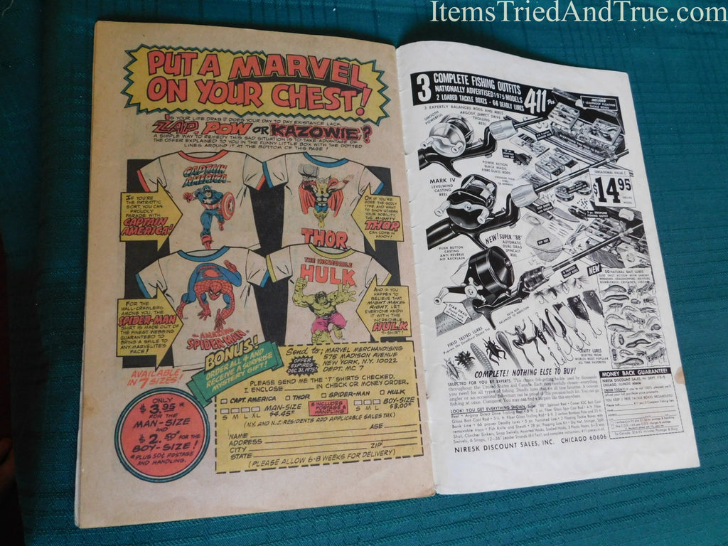 Marvel Son of Satan comic August 1975 GUC