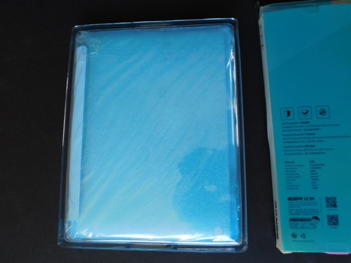 ESR protective shock absorption case Apple iPad 2, 3, 4 Sky Blue NIP