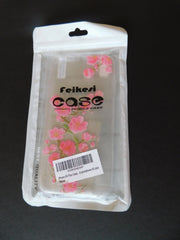 Pink Floral Pattern Rubber Soft Silicone Case Cover For iPhone 6s Plus NISP