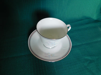 Noritake Malverne 3501 (1983) cup and saucer near mint condition