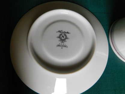 Noritake Malverne 3501 (1983) cup and saucer near mint condition