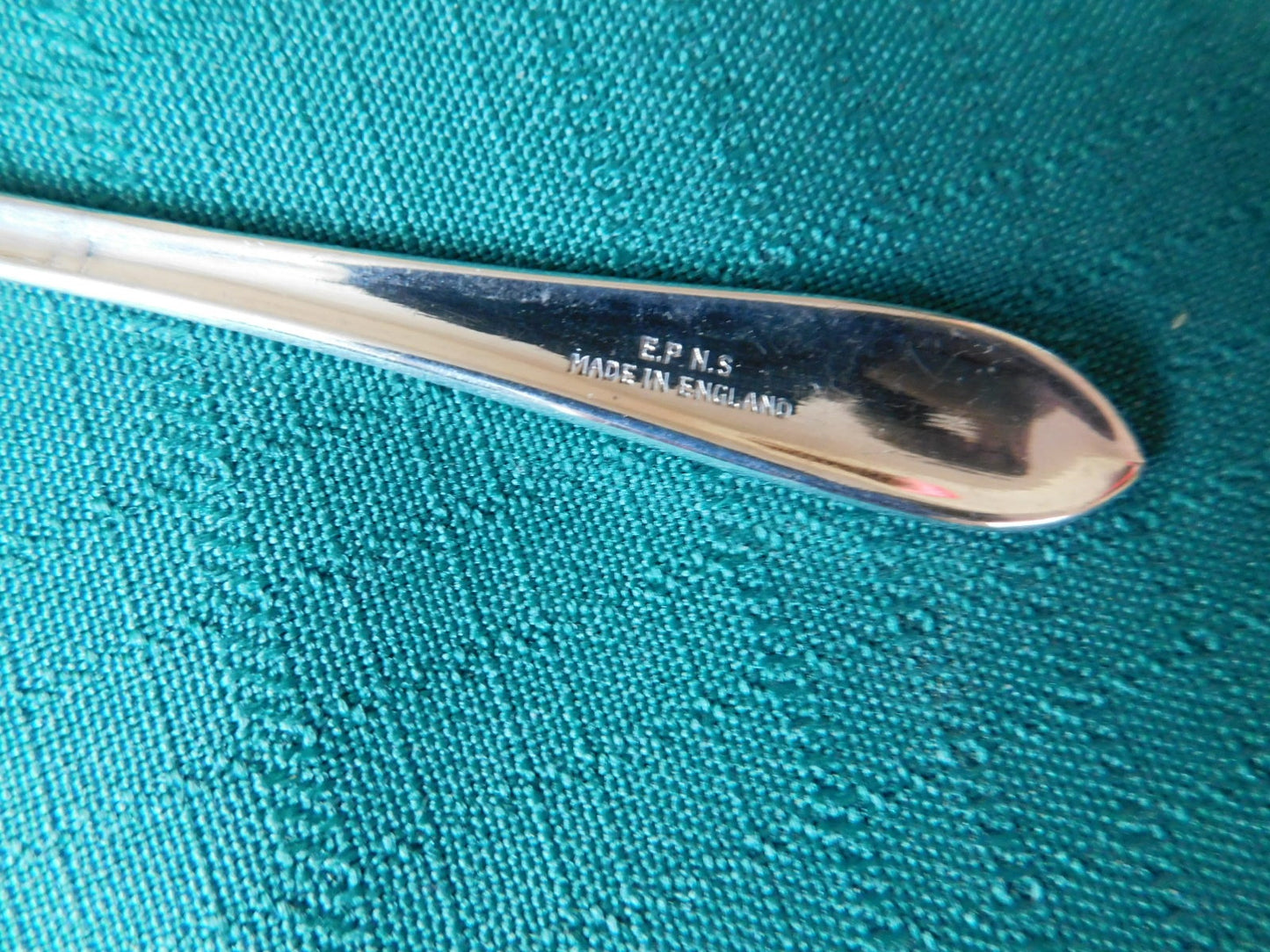 Vintage England silverplate pie fork VGU