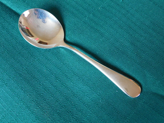 Birks Regency Plate Old English round bowl soup spoon VGU - Items Tried And True