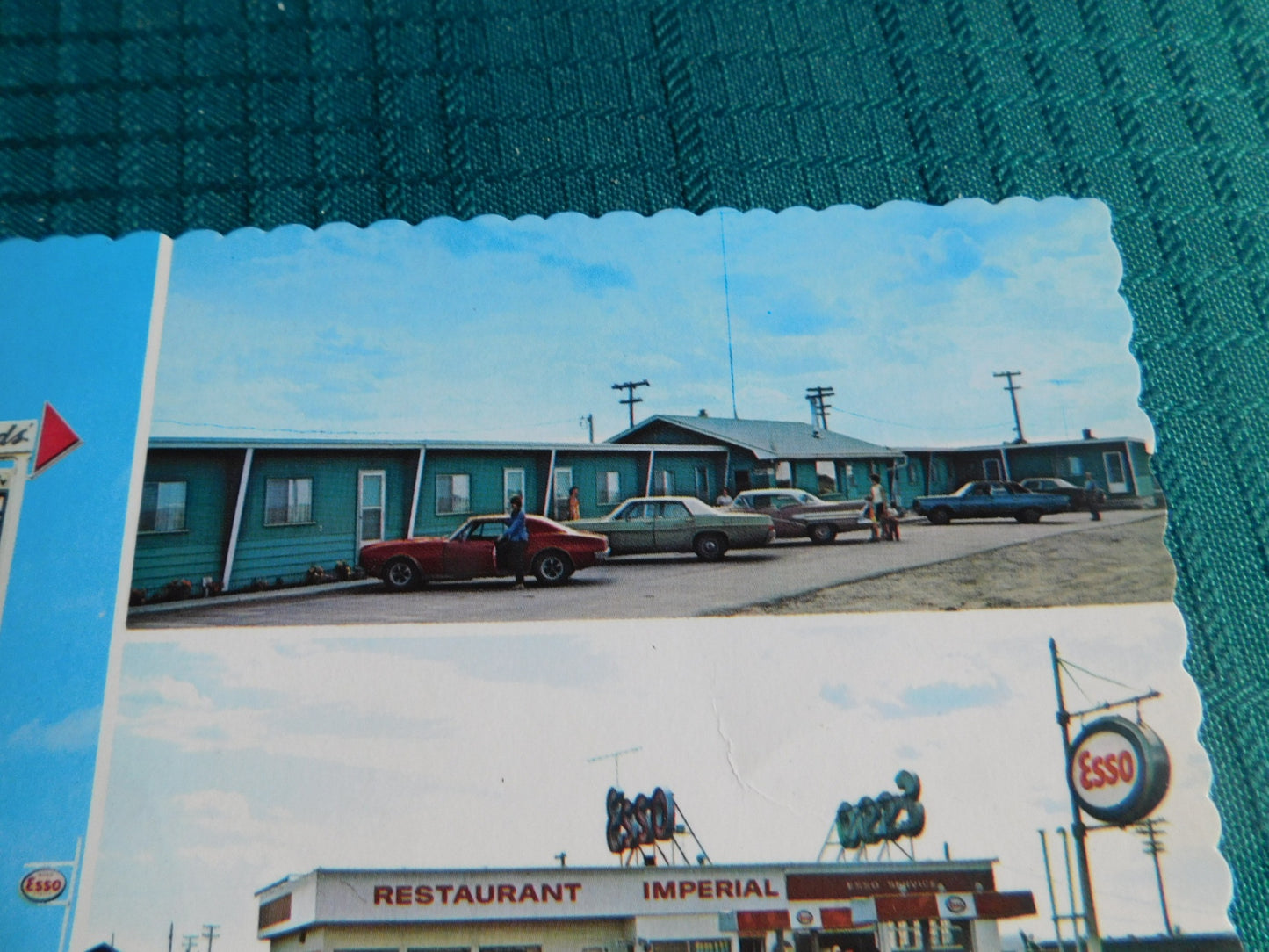 Vintage Edwards Motel (Broadview, SK) postcard