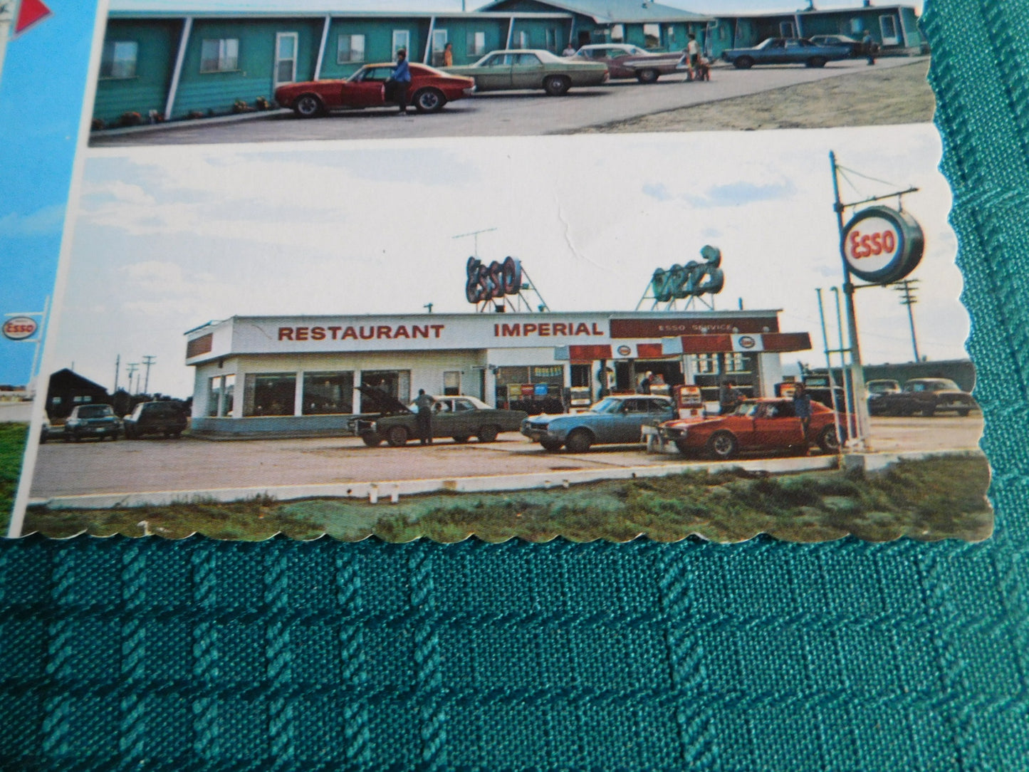 Vintage Edwards Motel (Broadview, SK) postcard