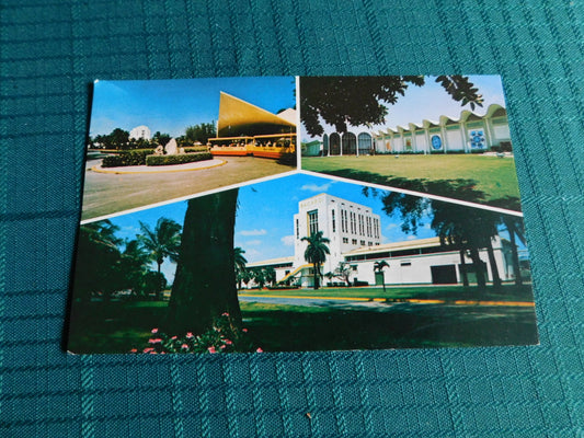 Vintage Bacardi Puerto Rico site postcard