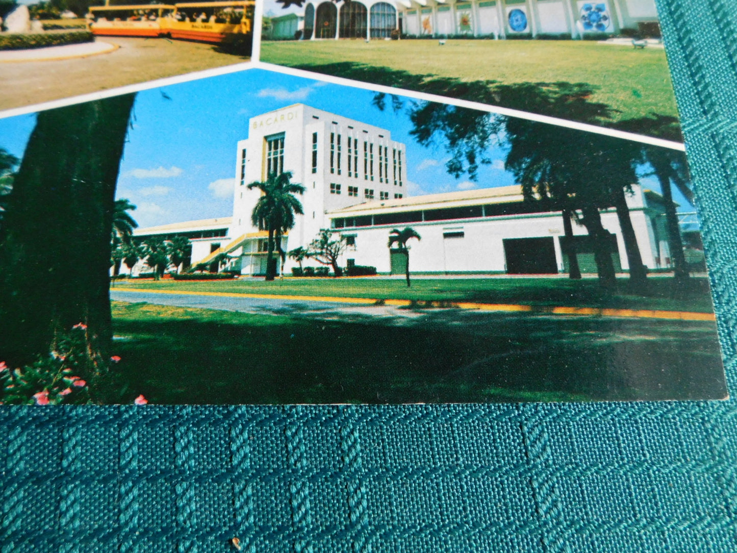 Vintage Bacardi Puerto Rico site postcard