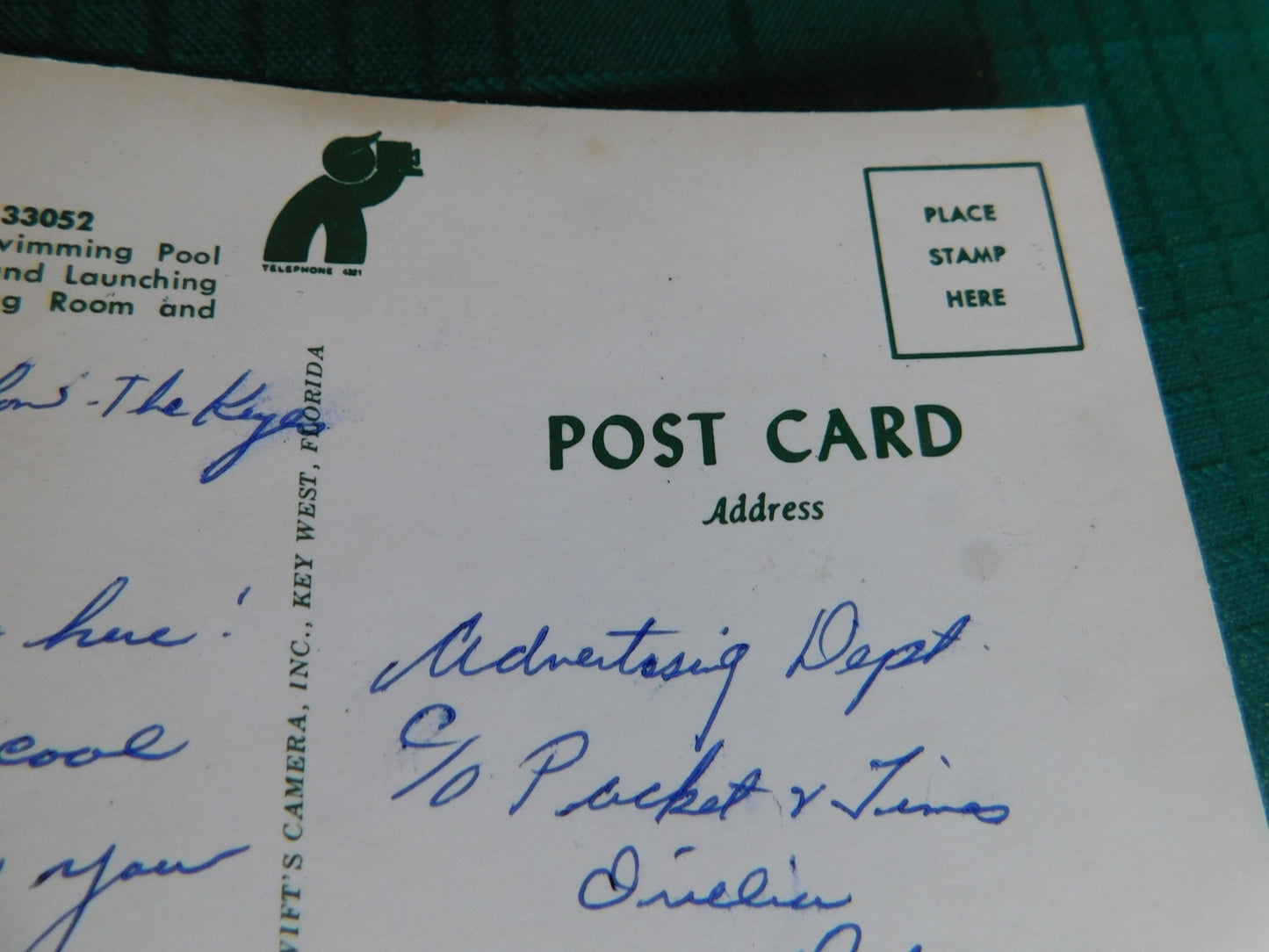 Vintage Salty Dog (1969) scenic postcard