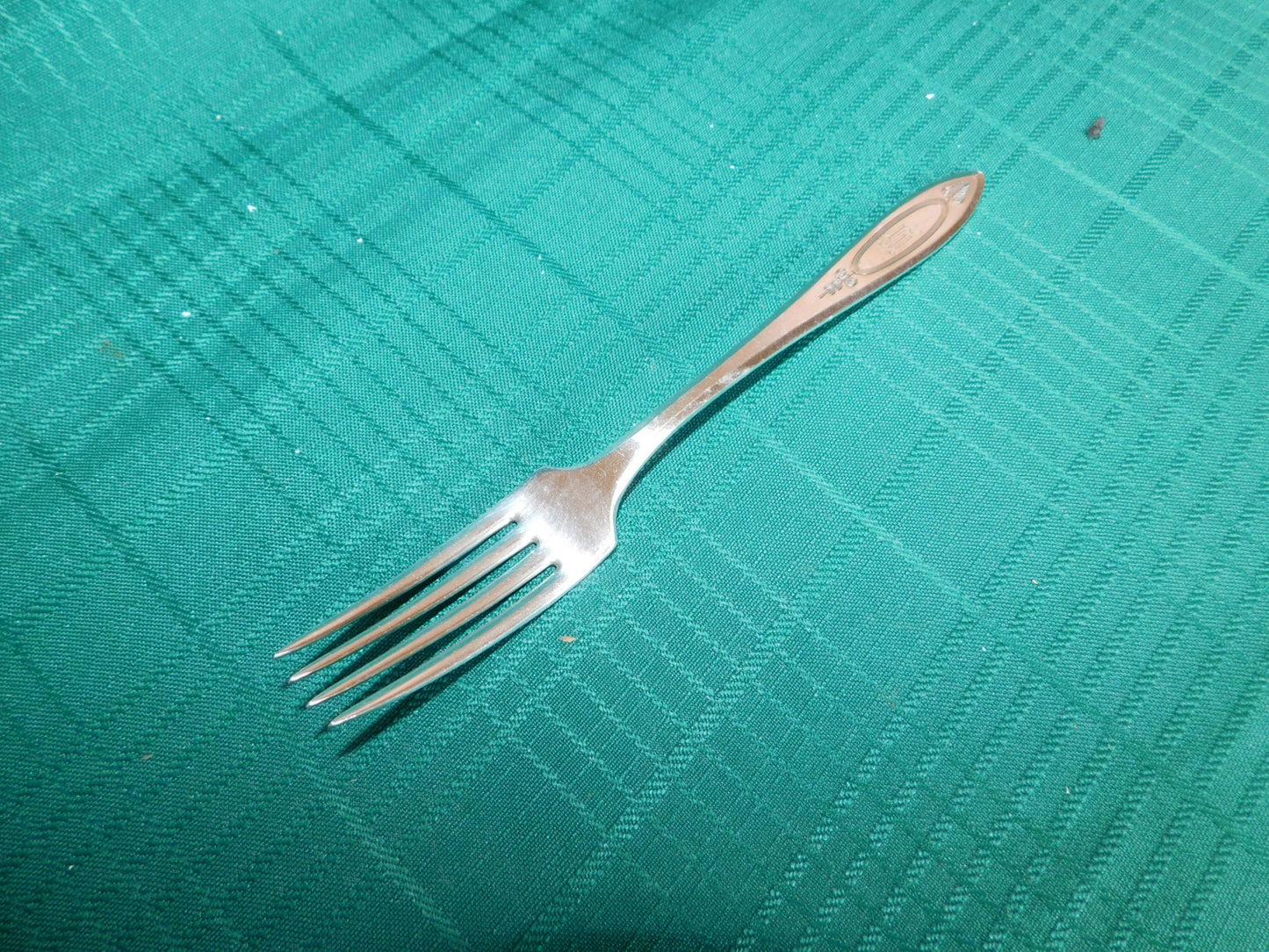 Community Plate Adam (1917) fork monogrammed VGU