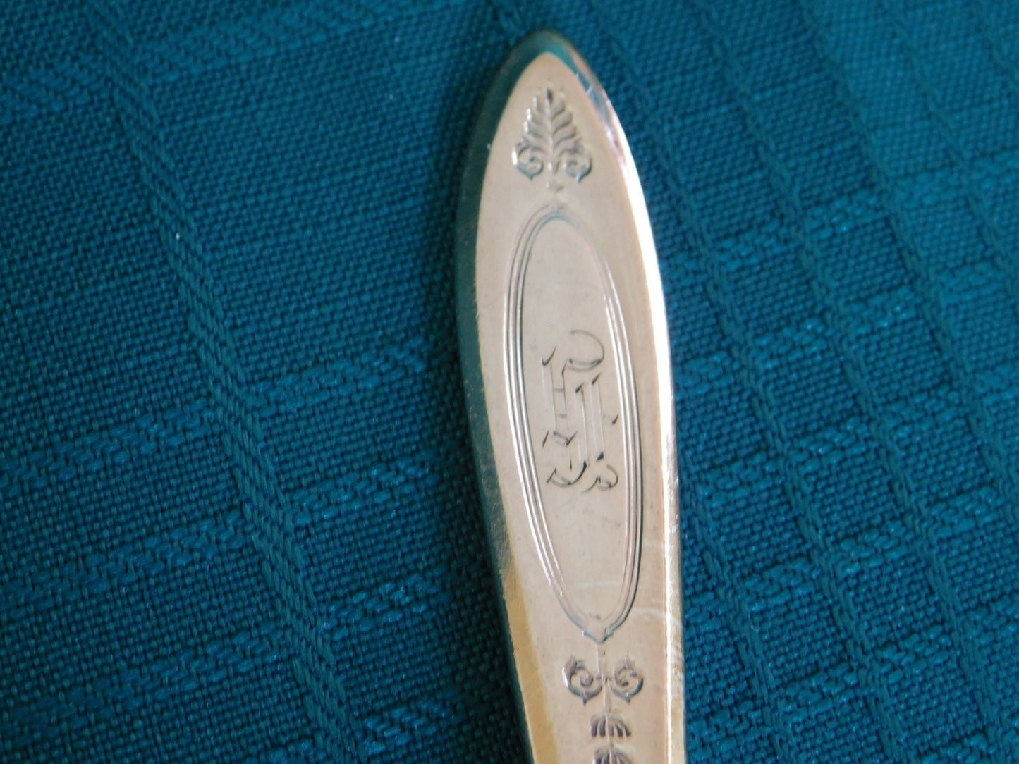 Community Plate Adam (1917) fork monogrammed VGU