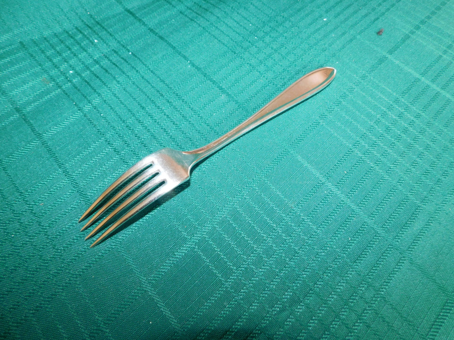 Community Plate Adam (1917) fork monogrammed VGU