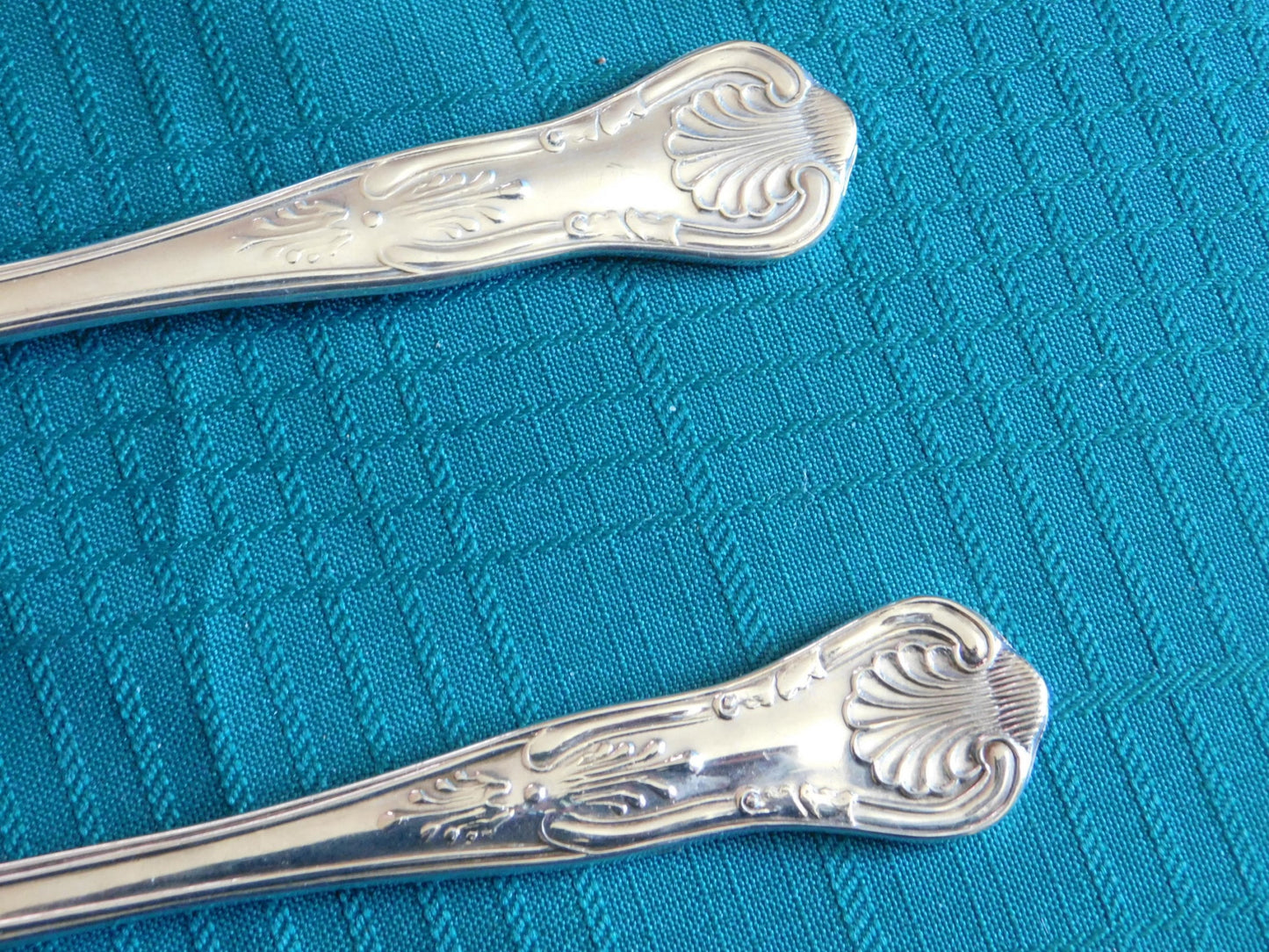 Silverplate Italy 2 piece salad set VGU