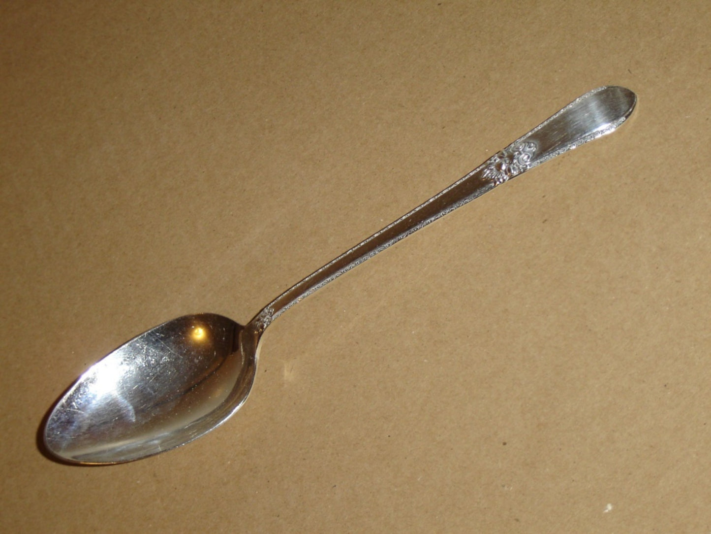 1847 Rogers Bros. Adoration (1930) tablespoon (serving spoon) VGU