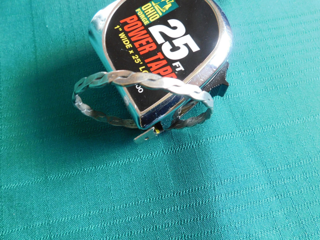 Twisted rope design sterling solid bracelet