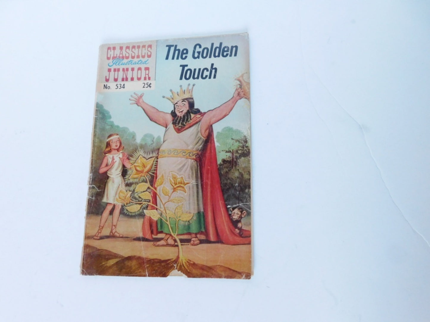 Classics Illustrated Junior The Golden Touch (1968) comic book