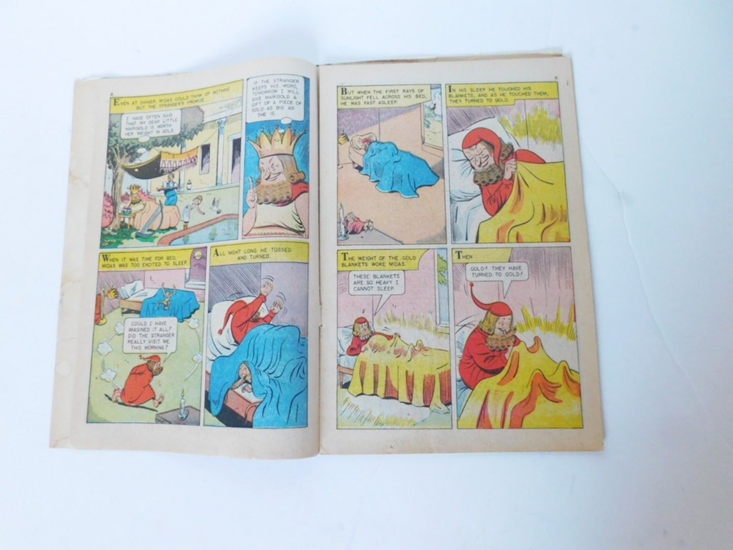 Classics Illustrated Junior The Golden Touch (1968) comic book