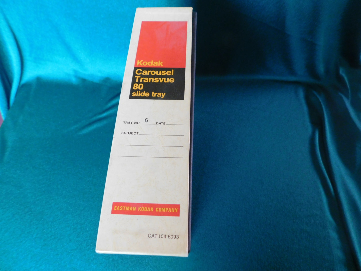 Kodak Carousel Transvue 80 slide tray in original box