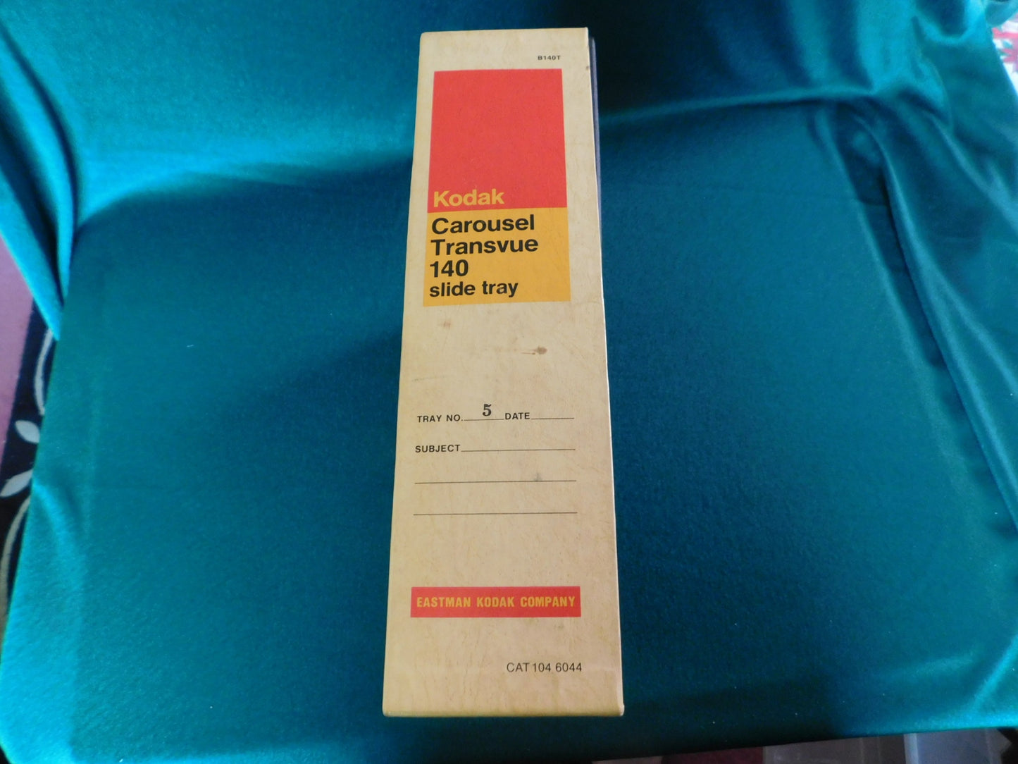 Kodak Carousel Transvue Ektagraphic 140 slide tray in original box