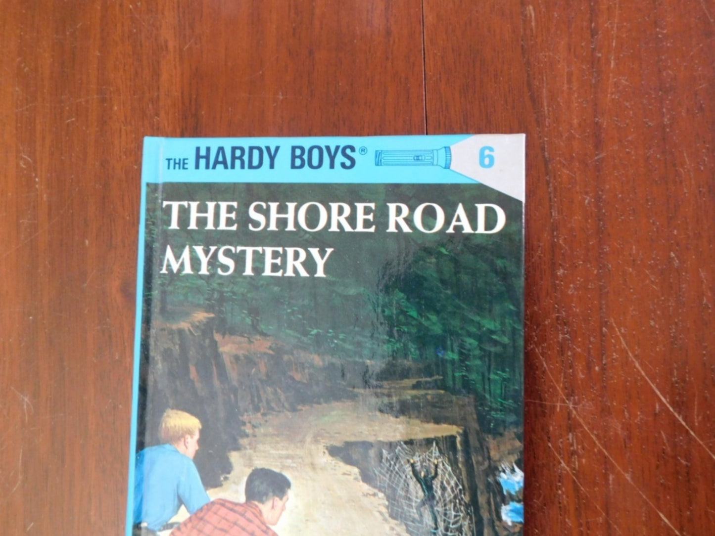 Hardy Boys hardcover book Shore Road Mystery Flashlight Edition No 6 (1991) NMC