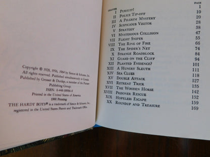 Hardy Boys hardcover book Shore Road Mystery Flashlight Edition No 6 (1991) NMC