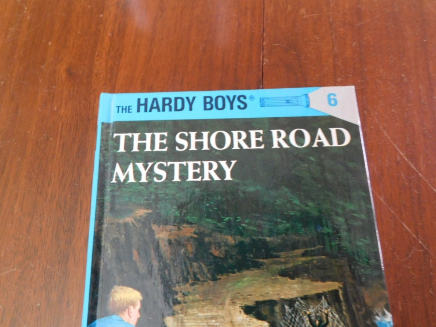 Hardy Boys hardcover book Shore Road Mystery Flashlight Edition No 6 (1991) NMC