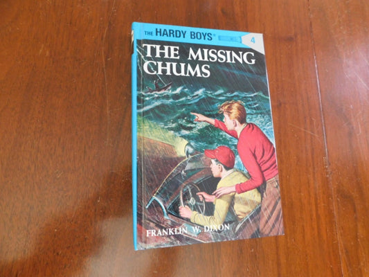 Hardy Boys hardcover book Missing Chums Flashlight Edition No 4 (1990) NMC
