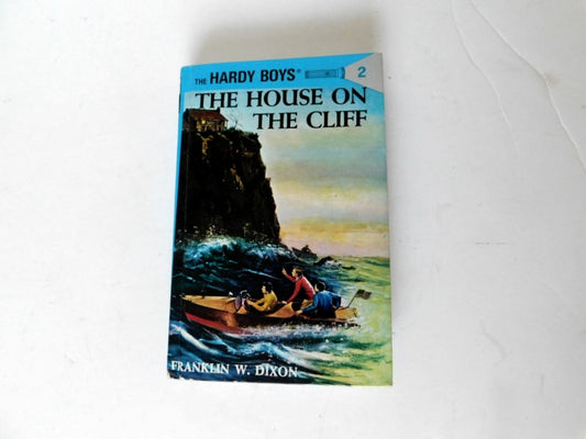 Hardy Boys hardcover book House on the Cliff Flashlight Edition No 2 (1990) NMC