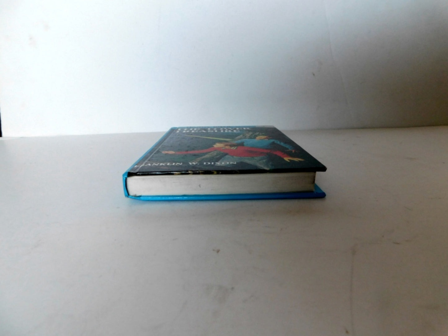 Hardy Boys hardcover book Tower Treasure Flashlight Edition No 1 (1990) NMC