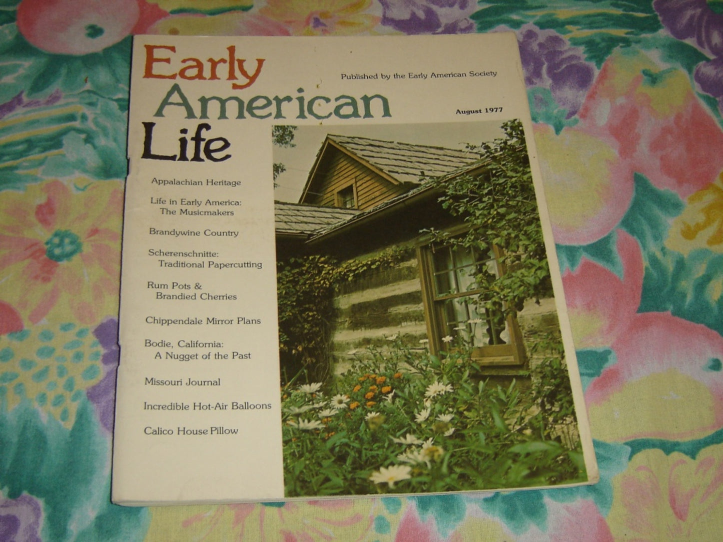 Early American Life magazine - August 1977 very good condition