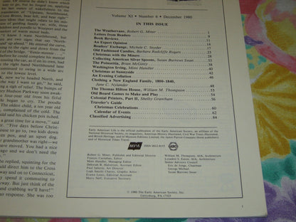 Early American Life magazine - December 1980