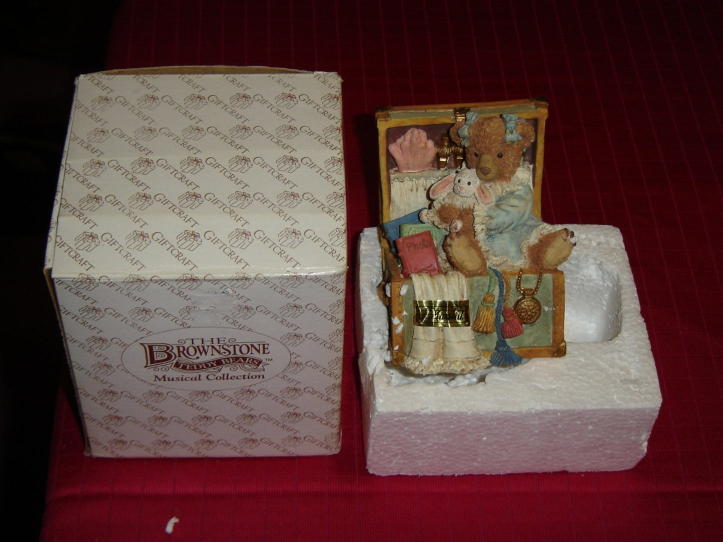 Giftcraft Treasure Chest music box NIB